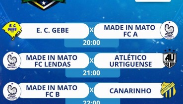 2� Rodada do Campeonato Municipal de Futsal 2026!