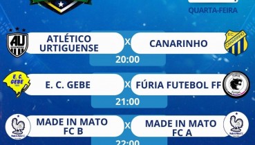 4� Rodada do Campeonato Municipal de Futsal 2026!