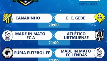 5� Rodada do Campeonato Municipal de Futsal 2026!