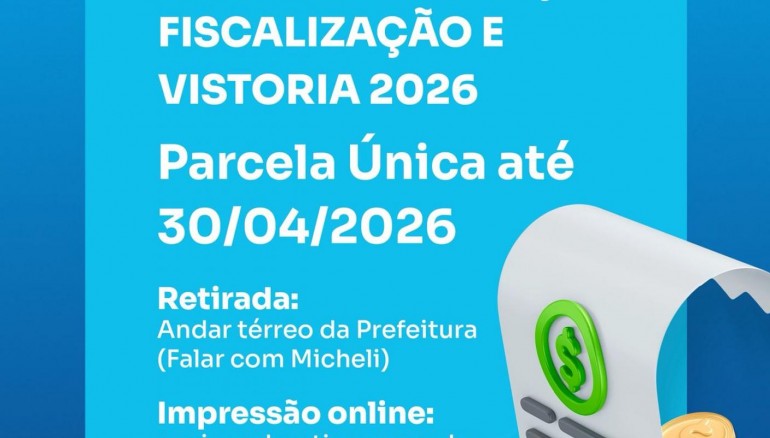 ALVAR� 2026 � LICEN�A, FISCALIZA��O E VISTORIA