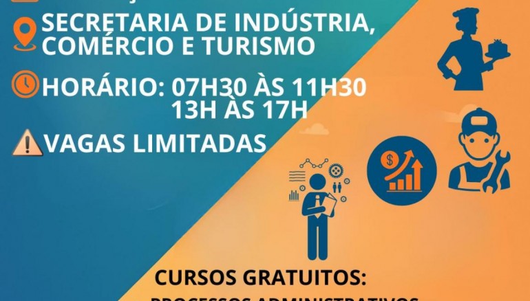 Qualificao Profissional Gratuita em So Joo da Urtiga!
